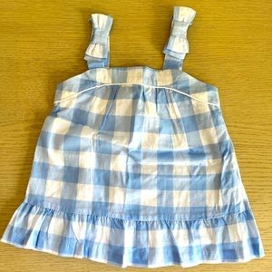 NWT Janie and Jack Gingham Top Sz 3T